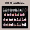 NOVO OVO French Tip Toe Nail Tips press on, ROSE