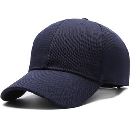 Oliaekd Everyday Hat Unisex Cotton Baseball Cap for Men and Women Adjustable Caps Navy Blue