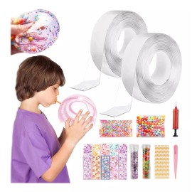 Dolores Transparente Magica Cinta Nano Adhesiva Tape Jugetes Diy Kit