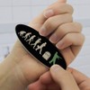 Zombielution Evolution Double-Sided Oval Nail File Emery Board Set 4