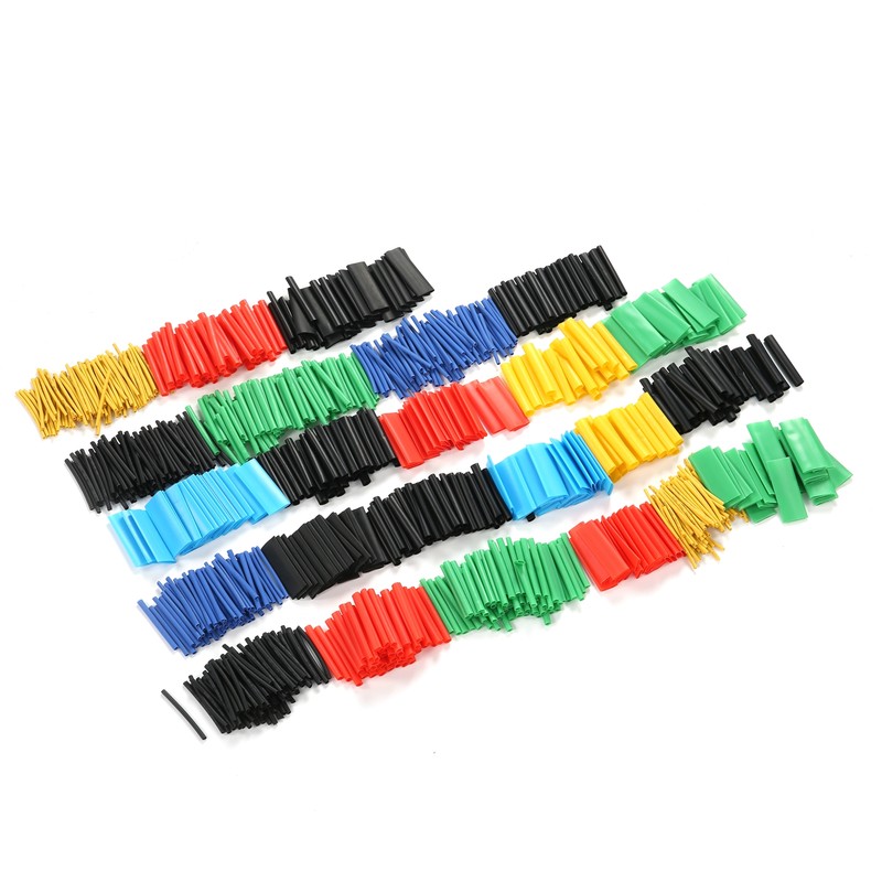 1060Pcs Heat Shrink Tube Colorful Shrinkable Wire Sleeves Cable Protection