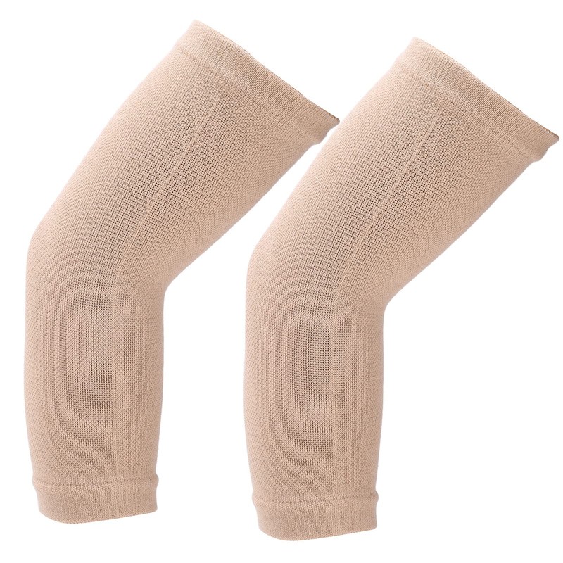 1 Pairs Cotton Yarn Compression Arm Sleeves, Elastic Sports Elbow