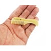 Giorgio GBRD1 Small Travel Men's Mustache and Beard Brush, Natural