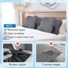 Hahafelt 2 Pcs Cooling Cervical Neck Pillowcase with Envelope Closure