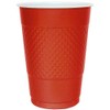 Red 16 Oz. Plastic Tumblers Cups - 50 Count
