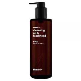 Hanskin Cleansing Oil & Blackhead BHA, 300ml, 1 piece 300ml × 1 piece / 한스킨 클렌징오일 앤 블랙헤드 BHA, 300ml, 1개 300ml × 1개