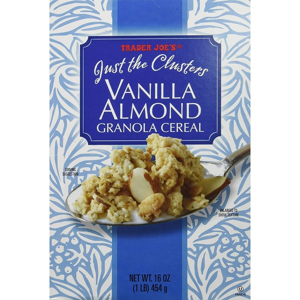 Trader Joe's Just the Clusters Vanilla Almond Granola Cereal… - PACK OF 3