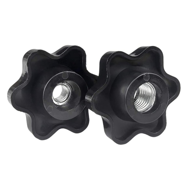 YIYIWANG M14 Star Shape Head Clamping Nuts Female Thread Through