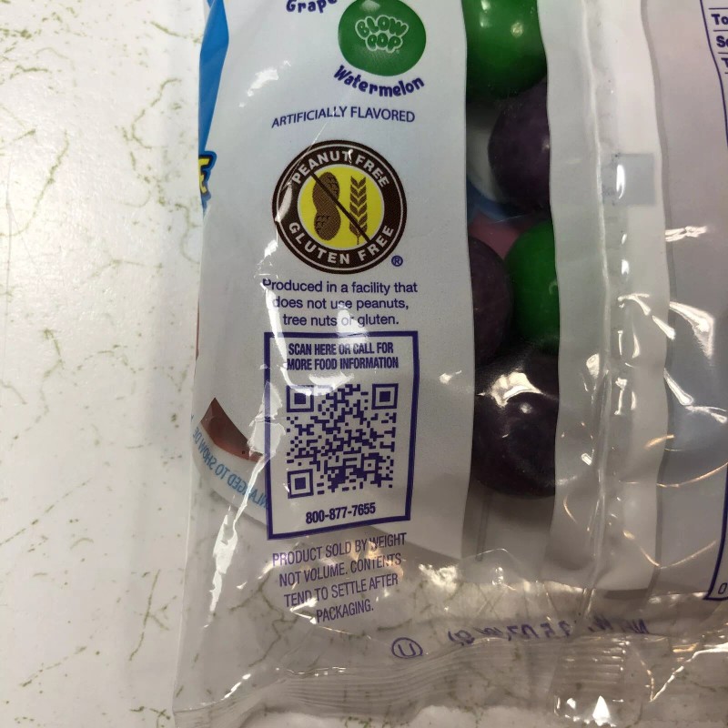 Charms Blow Pop "INSIDE OUTS"-Crushed Lollipops on the Inside/Gum on
