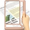 AKKYCVS 5X Full Page Magnifying Glass for Reading, Lightweight Rectangular