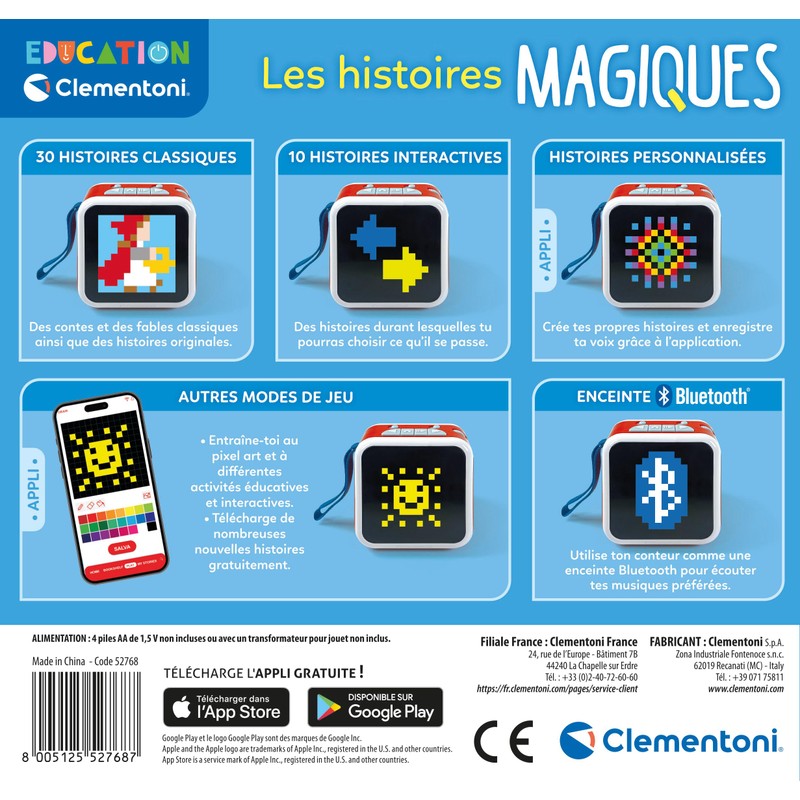 Clementoni 52768 Magic Stories - Educational Games for Children -