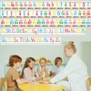 32Pcs A to Z Alphabet Letters -20-100 Number Cards Boho