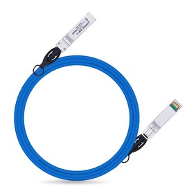 Cable de 10 G SFP+ Twinax, cable pasivo de cobre (DAC), 1,5 m en azul, para Cisco SFP-H10GB-CU1.5M, Meraki, Ubiquiti, Mikrotik, Intel, Fortinet, Netgear, D-Link, Supermicro