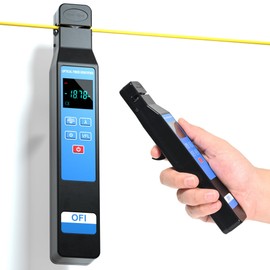 VQP 800-1700nm Live Optical Fiber Identifier with Optial Power Meter OPM Functions Optical Power Meter Fiber Traffic Identifier Detector for 250um 900um 2mm 3mm Optical Fiber FTTH Tool