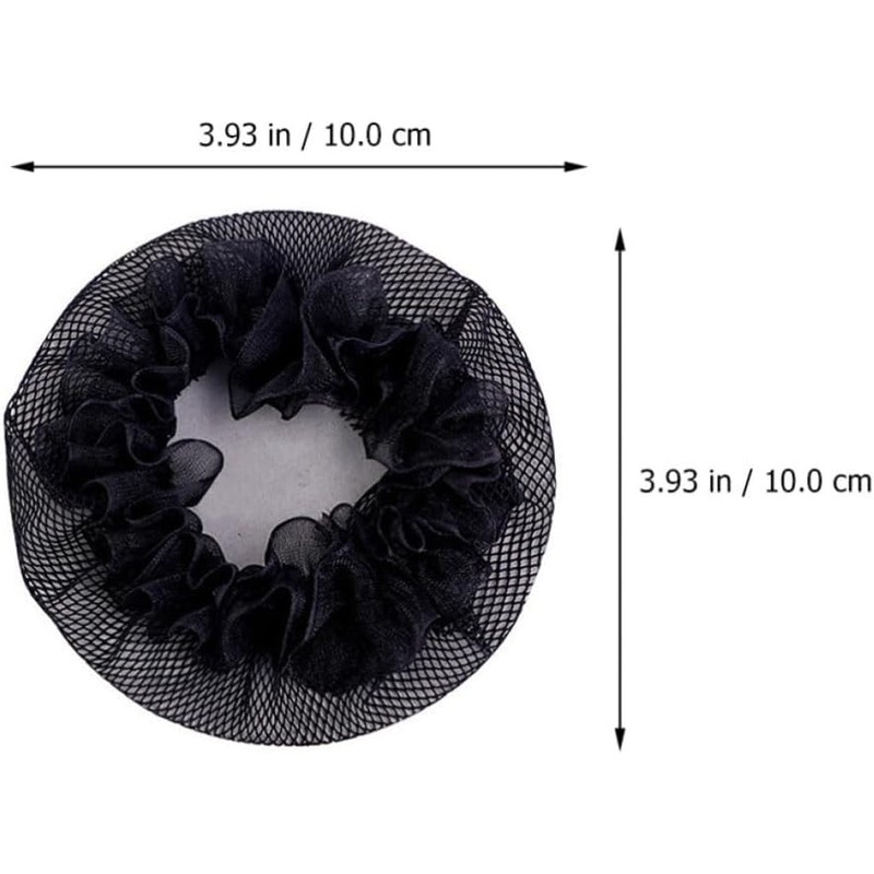 Genérico Redecillas Cabello de Poliéster Elásticas y Reutilizables 10 para