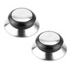 Pack of 2 Stainless Steel Pot Lid Handles, Universal Lid