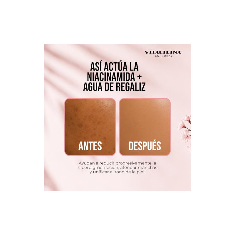 Vitacilina Corporal Clarité Niacinamida 3 Vit. C 200 ml