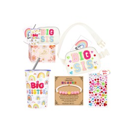 Big Sister Gifts for Girls, Big Sister Sis Gift Set of 5