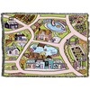 Pure Country Weavers Road Play Pink Mat Blanket - Children's