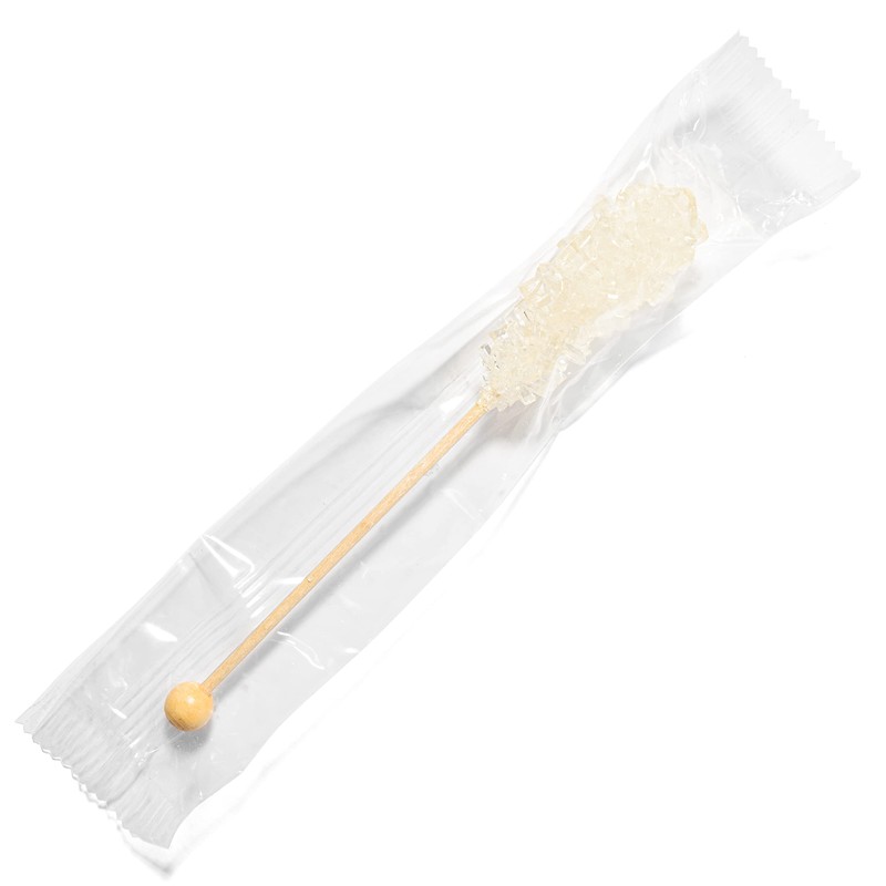 Candy Envy - White Café Sugar Sticks Mini Rock Candy