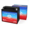 AJC Battery Compatible with Interstate CYTX20CH-BS Powersports Battery