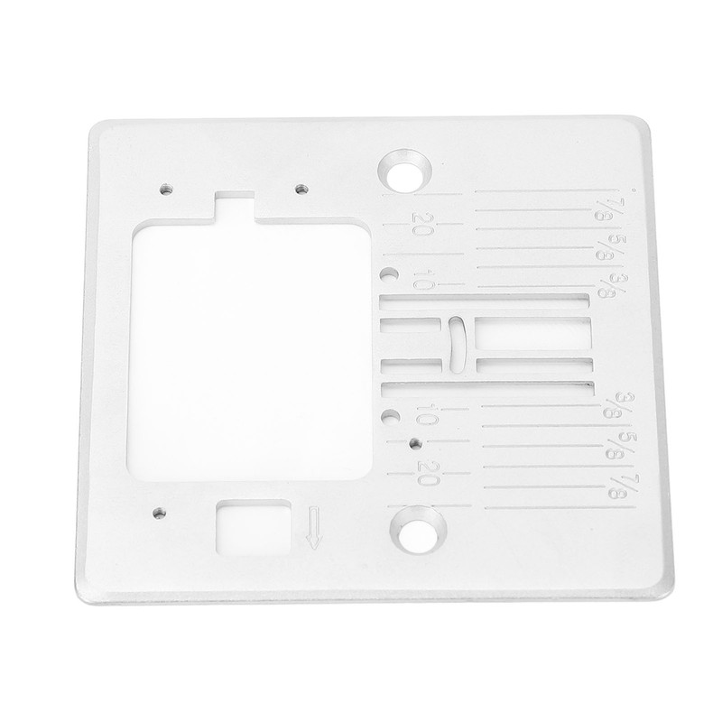 Sewing Machine Needle Plate Q235 Steel Throat Plate Replacement for