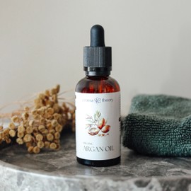 Aroma Theory | Organic Argan Oil (Argania spinosa) – 50ml – Premium Cold-Pressed Oil for Hair, Skin, and Nails