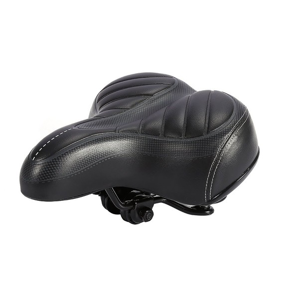 Large and Comfortable Bicycle Seat, High Density Elastic Gel Sponge