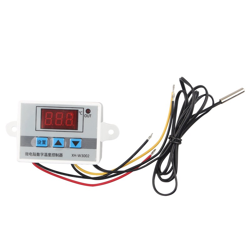 HALJIA XH-W3002 DC 24V Digital Temperature Controller XH W3002 Thermostat
