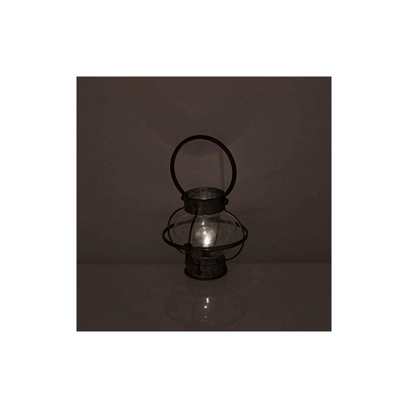 Dulton Interior Goods L.E.D Lantern, Height 11.0 x Width 6.7