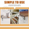 Tanstic 2-Pack 12 Inch Folding Shelf Brackets, Heavy Duty Wall