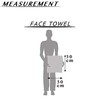 Towelogy® Luxury Egyptian Cotton Face Cloth Flannel Fingertip Towels Set