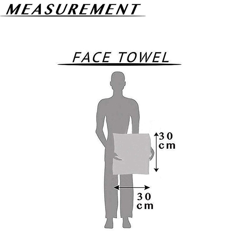 Towelogy® Luxury Egyptian Cotton Face Cloth Flannel Fingertip Towels Set