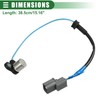 Motoforti Engine Crankshaft Position Sensor, Crank Position Sensor, for ACURA