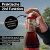 Huuraa Magnet Amrum Strandmotiv Geschenk 59mm Flaschenöffner Amrum Geschenkidee