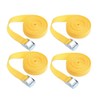 4 Pack Ratchet Tie Down Straps Adjustable Tie Down Straps