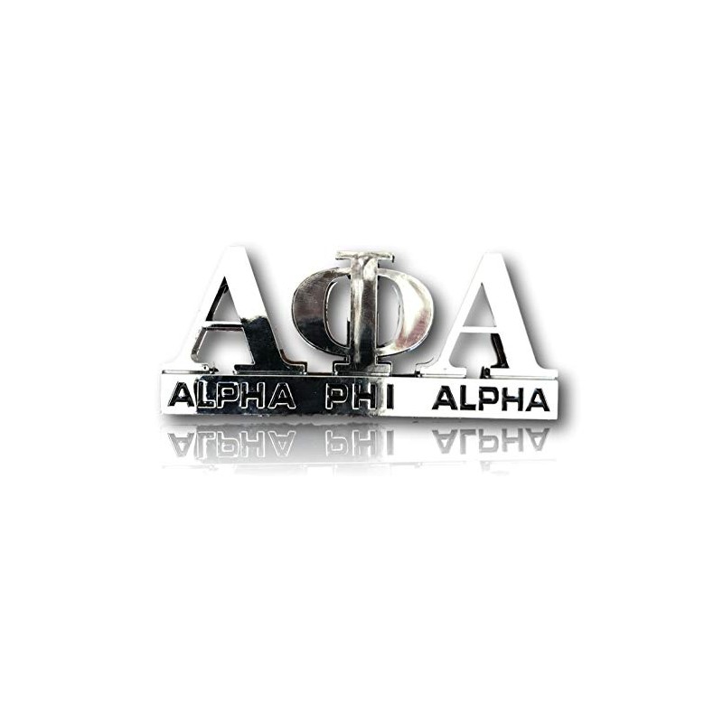 Alpha Phi Alpha Car Tag Decal