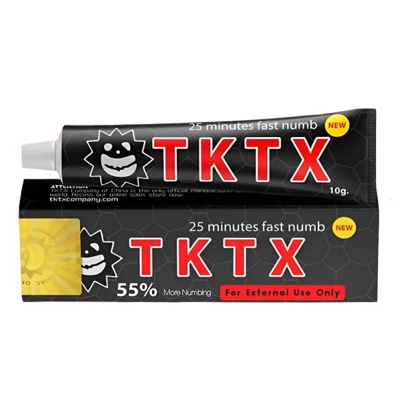 Crema Previa Para Tatuaje T-k-t-x Negra