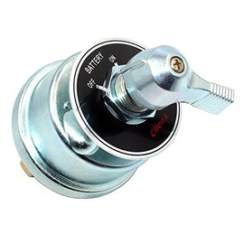 Cllena High Current Heavy-Duty Master Battery Disconnect Switch with Face Plate