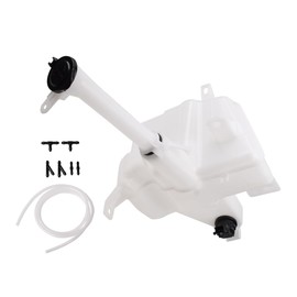 Windshield Washer Reservoir Tank with Pump for Toyota Corolla 2014-2019 Sedan, Washer Fluid Bottle with Cap Hose Fittings, Without Level Sensor, Replace 85315-02520 TO1288190