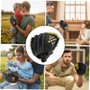 Totority 1Pc Durable Baseball Glove Softball Glove Yellow Black for