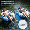PAFOLO Pool Float, 56" Inflatable River Tube, Heavy Duty River