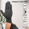 KIRAKIRASITE Nitrile Gloves Disposable Gloves Latex Free Powder Free for