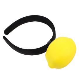 Mikinona Costume Headband Lemon Theme Novelty Fruit Hair Hoop for Women Girls Party Dress up Accessory