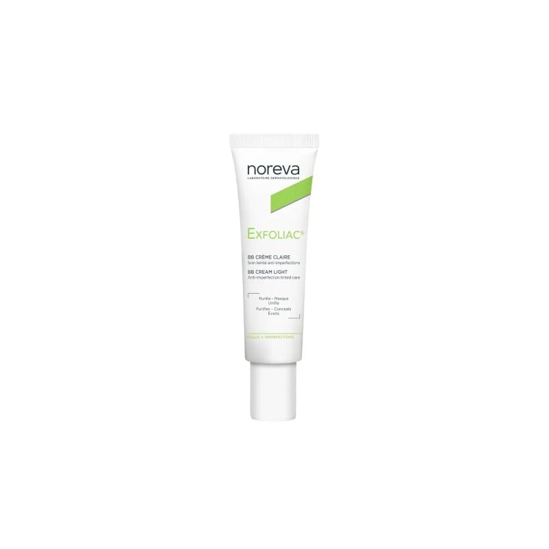 Noreva Exfoliac BB Crème, Claire / Light, 30 ml