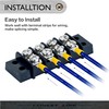Conext Link STV-6R100 Vinyl Spade Terminal 100 Pack (#6 Stud,