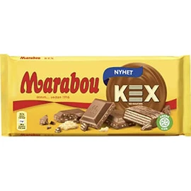 Marabou Kex Cookie with Nougat Flavour 185g (Set of Eight)
