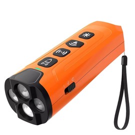 KANCOKIT Dog Bark Deterrent Devices, Rechargeable Anti Barking Device for Dogs with 3 Modes & LED Light, Ultrasonic Dog Trainer Up to 23ft Stops Bad Behavior Dog Training Tool Indoor Outdoor