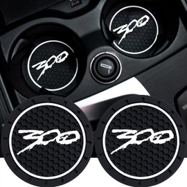 Car Cup Holder Coasters 4Pack - Non Slip & Shockproof,Auto Cup Holders Accessories for Women and Man 2005-Present Chrysler 300