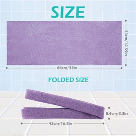 4 Stück Peeling Waschlappen, GeeRic African Net Sponge Loofah，Rückenschrubber für Dusche Peeling Scrubber Schwamm Rückenbürste